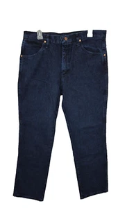 Wrangler Jeans Mens 34x32 Blue 936 Cowboy Cut Slim Fit Straight Leg NEW - Picture 1 of 10