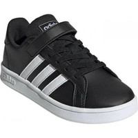 Adidas EF0118 infant toddler Grand Court I baby shoes white black kids |  eBay