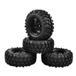 4PCS 1/10 RC Tires & Wheel Rims Set 12mm Hex Hub Off Road Car For Buggy - Bild 1 von 5