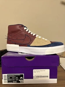 DS Nike SB Zoom Blazer Mid Edge L Team Red Navy-Light Dew Men's 11 DA2189 500 - Picture 1 of 8