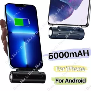 5000mAh Portable Charger Mini Power Bank Battery Pack For Android Samsung iPhone - Picture 1 of 14