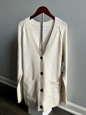 Sonoma кардиган женщин размер XS каждый день кнопка v-образным вырезом свитер белый дуб новый с Ярлыками - Изображение 1 из 4