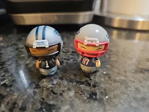 Funko Dorbz Minis NFL Series 1 Cam Newton C Panthers, Rob Gronkowski NE Patriots - Picture 1 of 4