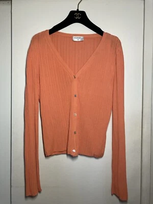 Suéter Chanel Rosa Naranja 42 44 46 $2.2k Foto 1 de 4