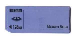 I-O Data Memory Stick 128MB Camera Memory Card For Sony - Picture 1 of 2