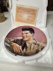Elvis Presley Delphi Collector Plate COMMEMORATING THE KING PRIVATE PRESLEY #4