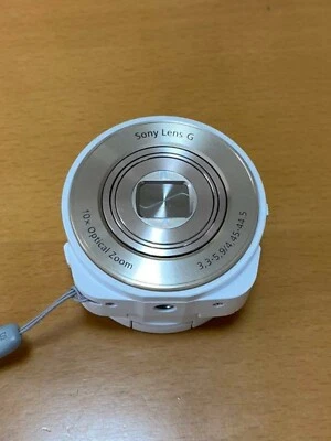 Sony digital camera Cyber-shot lens style camera DSC-QX10 white Japan - Image 1 of 4