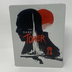 The Dark Tower (DVD, 2017, SteelBook 4K Ultra HD Blu-ray/Blu-ray Best Buy) - Imagen 1 de 4