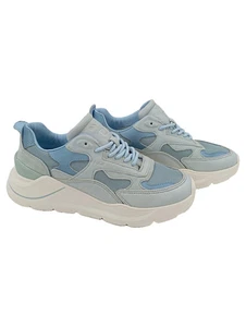 D.A.T.E. Sneaker Basse Uomo Blu Pelle Casual (EU 36) - Foto 1 di 4