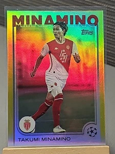 Oro 2024-25 Topps UEFA Club Competitions/175 Takumi Minamino AS Monaco - Imagen 1 de 2