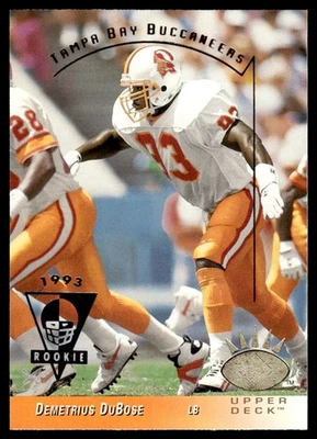 1993 SP Demetrius DuBose Rookie Tampa Bay Buccaneers #256 - Image 1 of 2