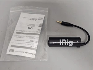 iRig For Guitar Effects Interface Adapter For iPhone iPad iPod Adapter - Picture 1 of 7