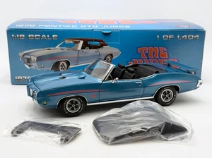 * 8047 - RAR - 1970 Pontiac GTO Judge "The Judge" - blau - 1:18 Modell von GMP - Bild 1 von 23