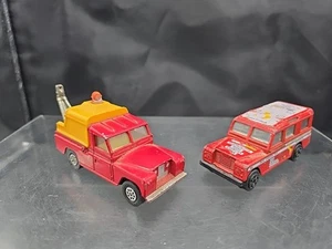 1960s Land Rover Tow Truck 1/43 Scale Corgi Whizzwheels Made in England & Burago - Picture 1 of 16