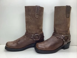 BOTAS DE COLECCIÓN PARA MUJER ROADWOLF ARNÉS MOTO PUNTERA CUADRADA MARRÓN TALLA 7,5 M - Imagen 1 de 9