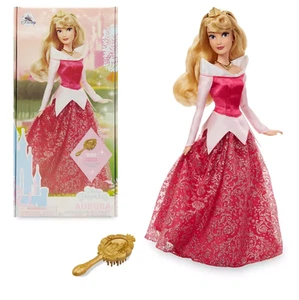 Official Disney Sleeping Beauty - Aurora Classic Doll with Brush - Picture 1 of 2