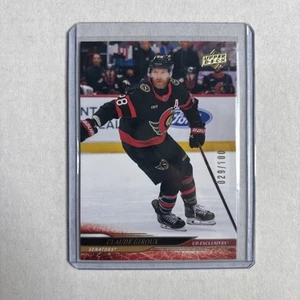 2024-25 UD Extended Series Exclusives Claude Giroux #591 Senators /100 - Picture 1 of 2