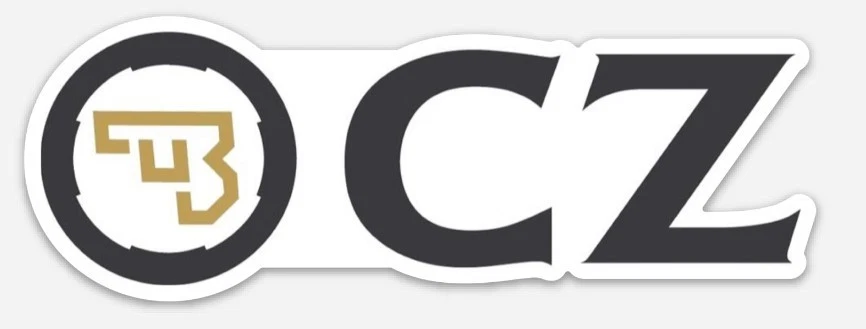 CZ Custom Logo Die Cut STICKER for Fridge or Toolbox Firearms Gun - Image 1 of 1