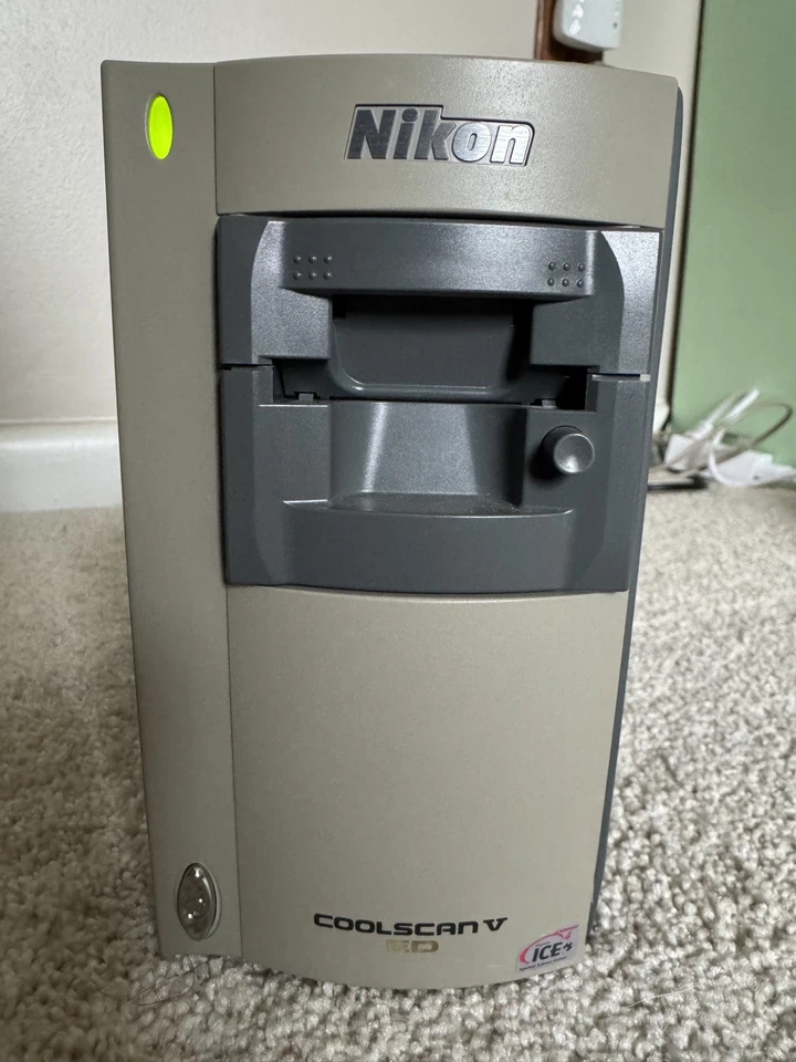 Nikon CoolScan V ED LS-50 Film Scanner w/ MA-21 Slide Adapter, Tested Working - Image 1 of 4