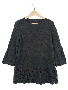 DARLING HARBOUR Jersey de cuello redondo Mujeres Jersey Talla EU 36 gris claro - Imagen 1 de 5