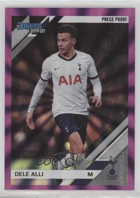 2019 Panini Chronicles Donruss Premier League Press Proof Purple Laser Dele Alli - Image 1 of 2