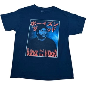 Vintage 90er Boyz N The Hood Ice Cube Film T-Shirt Grafik Tee Herren Large - Bild 1 von 5