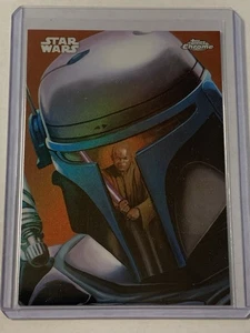 2025 Topps Chrome Star Wars Reflections Geonosis Reflections Jango Fett SSP R-15 - Picture 1 of 2