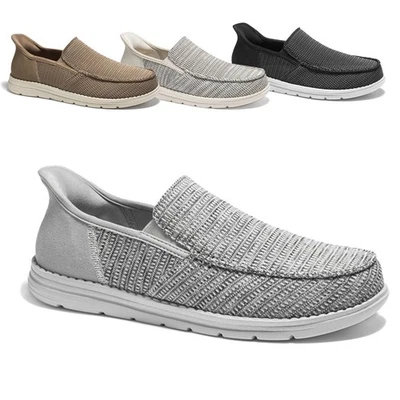 Men's Casual Loafers Step in Shoes for Men Hands Free Slip-on Breezy Comfort - Image 1 of 4