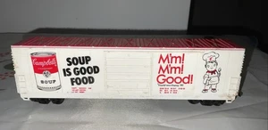 Vtg HO Scale Campbell’s Soup Box Car M’m M’m Good Railroad Train - Picture 1 of 14