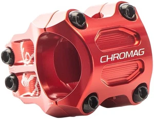 Chromag Riza Stem - 32mm, 31.8mm Clamp, +/-0, Red - Picture 1 of 1
