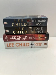 Lee Child Jack Reacher Bundle x4 Paperback Books Free Postage - Picture 1 of 7