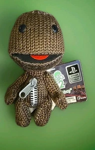 Peluche Little Big Planet Senario Sackboy NUOVO CON ETICHETTA PS3 - Foto 1 di 8
