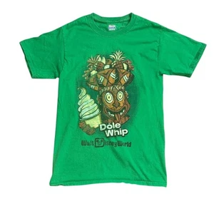 Disney Parks Walt Disney World Tiki Dole Peitsche Hanes Shirt - Grün - S - GUC - Bild 1 von 4
