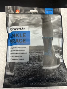 Powelix Ankle Brace Pair Size L Unisex - Picture 1 of 2