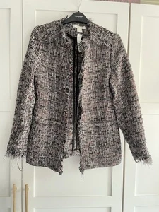 H&M Boucle Tweed Jacket BNWT - Picture 1 of 4