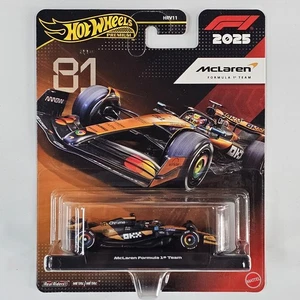 Hot Wheels Premium Formula 1 McLaren #81 2025 - Imagen 1 de 3