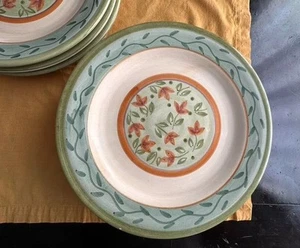 6er Set (6) Home Trends Bauern Poesie Speiseteller 11" Frühling Vintage - Bild 1 von 15