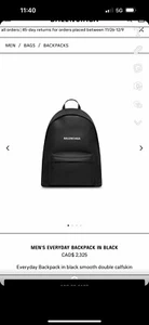 Balenciaga Backpack Leather/Calfskin (Brand New) FREE SHIP AUTHENTIC - Picture 1 of 10