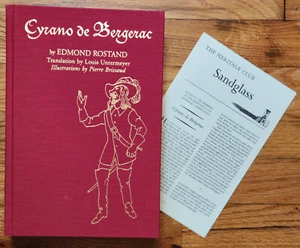 Cyrano de Bergerac HC Book w/ Slip Case Heritage Press Edmond Rostand 2000 - Imagen 1 de 4
