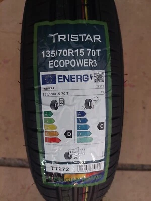 Tristar Ecopower 3 135/70 R15 70T Sommerreifen **NEU** DOT3722 - Bild 1 von 4