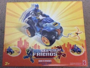Neu Mattel DC Super Friends Batman Rescue Quad Fahrzeug - Bild 1 von 6