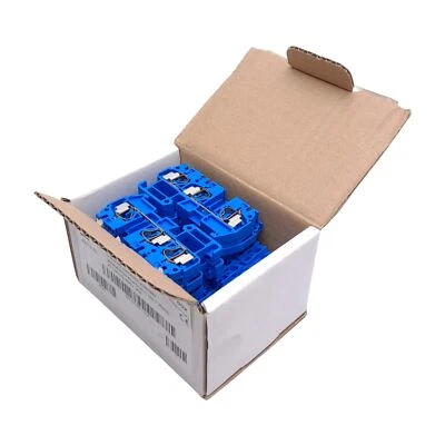 Lot of 25 Automation Direct DN-Q12B-1-2-A Terminal Block, 1-Level, DIN Rail - Image 1 of 4