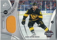 2019-20 SP Game Used '19 Stadium Series Fabrics SS-ZA Zach Aston-Reese