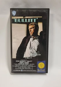 Bullitt (1968) Steve McQueen Film Videokassette VHS Italienische Ausgabe Italienisch - Bild 1 von 9