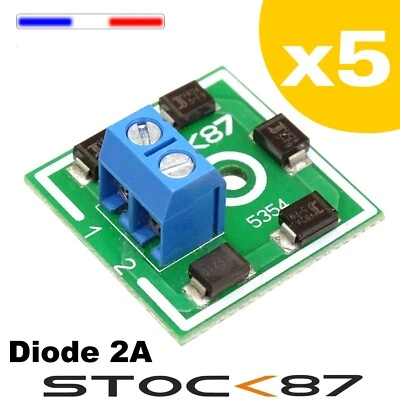 5354# 5 Modules freinage pour système DCC / équivalent BM1 22600 lenz ABC - Immagine 1 di 2