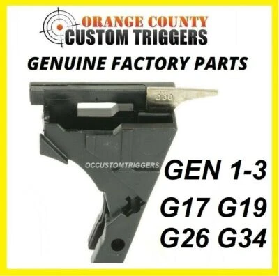 Glock OEM Trigger Housing with 9mm Ejector Gen-1/2/3 17/19/26/34 SP00322 - Image 1 of 4