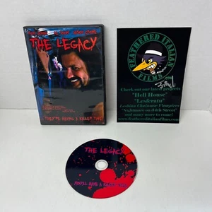 The Legacy DVD Al Snow Roni Jonah Horror Cult - Imagen 1 de 9