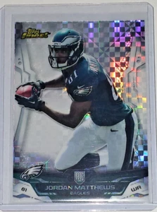 2014 Topps Finest XFractor Rookie Parallel Jordan Matthews #110 Vanderbilt - Picture 1 of 1