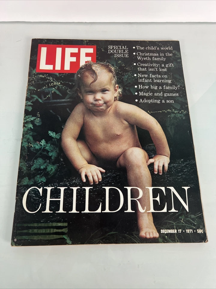 Vintage LIFE Magazine December 17, 1971 - Children - Special Double Issue Foto 1 de 1