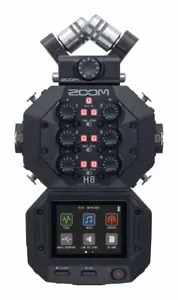 Zoom H8 Handy Recorder 12 Track 8 Input for Field Recording Music NEW - Picture 1 of 7